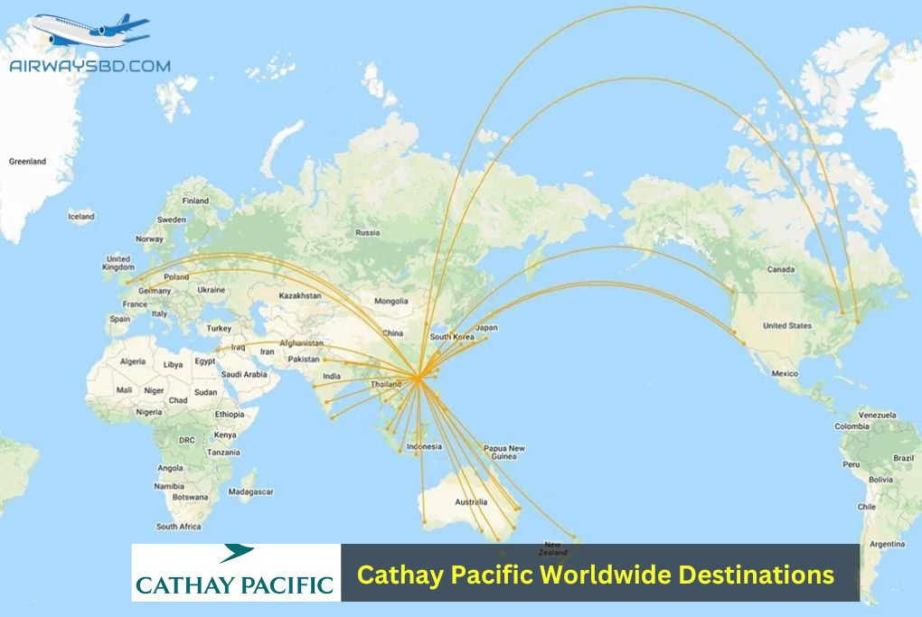 Cathay Pacific Worldwide Destinations