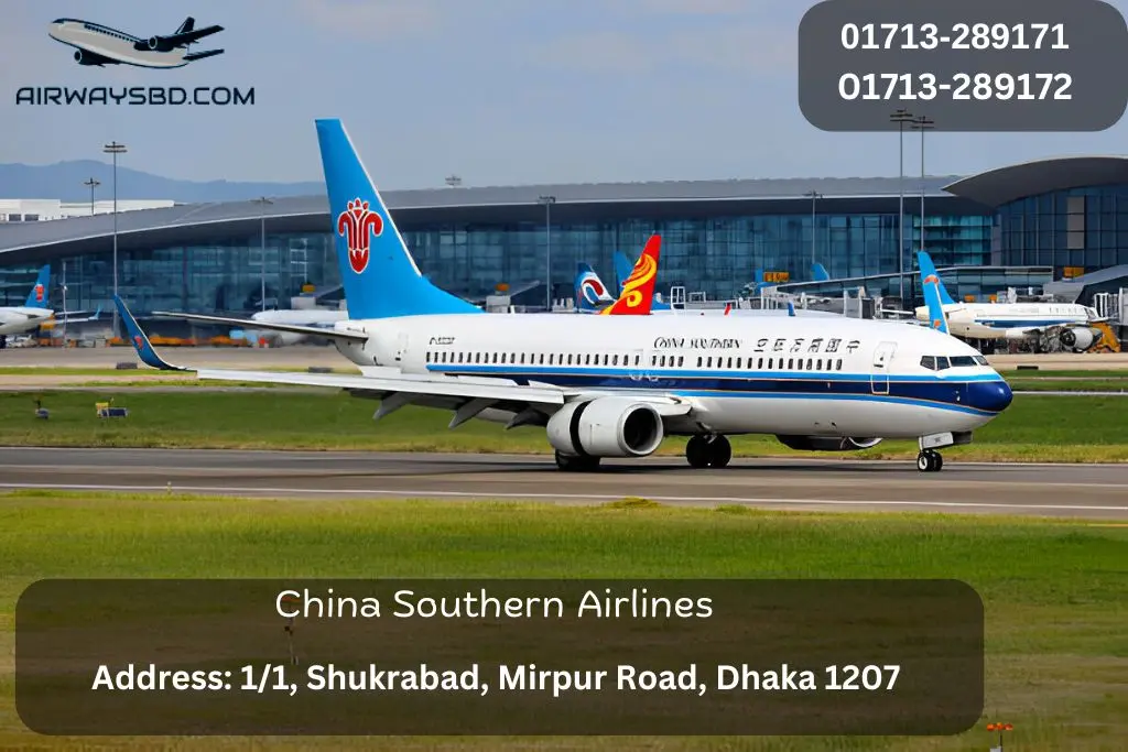 China Southern Airlines Dhaka Ticket Sales Office Contact Information
