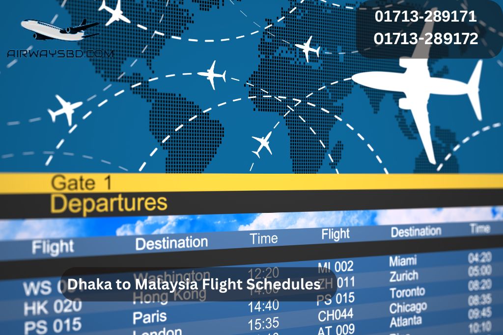 Dhaka to Malaysia Flight Schedules