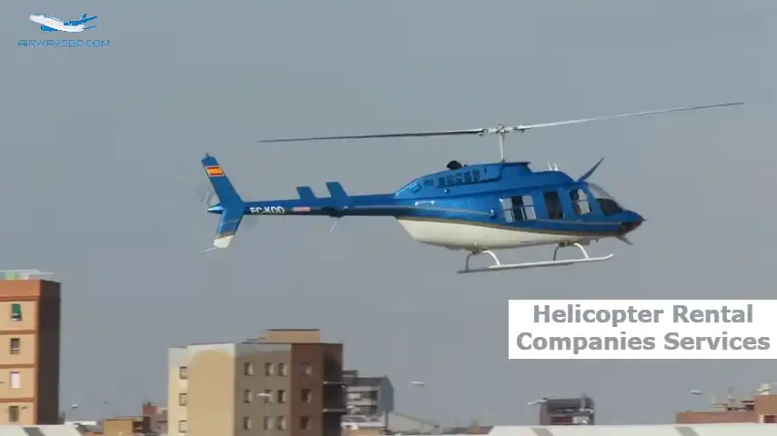 Helicopter Rental Companies Services