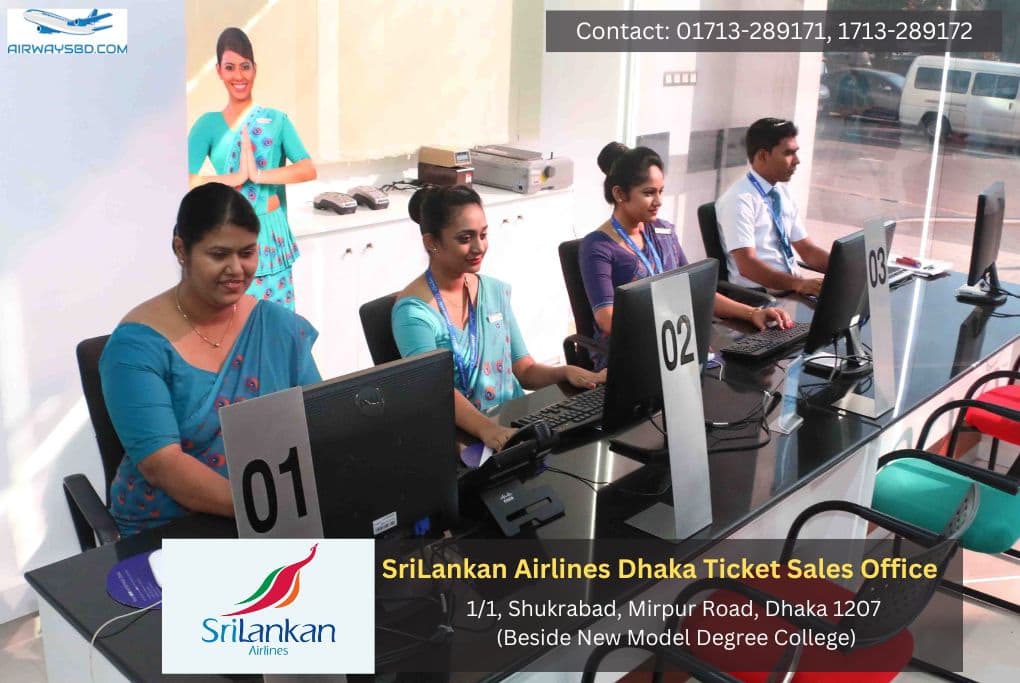 SriLankan Airlines Dhaka Ticket Sales Office