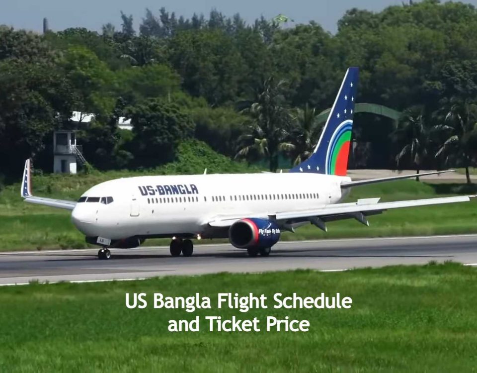 US Bangla Flight Schedule and Ticket Price