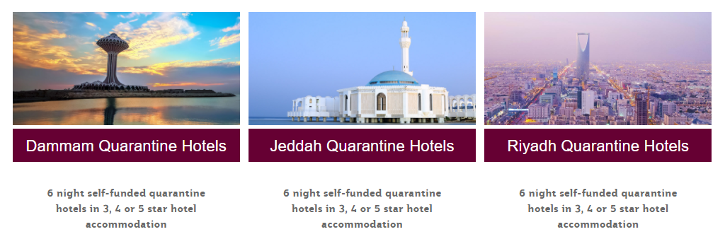 Qatar Airways Quarantine Hotels for passengers
